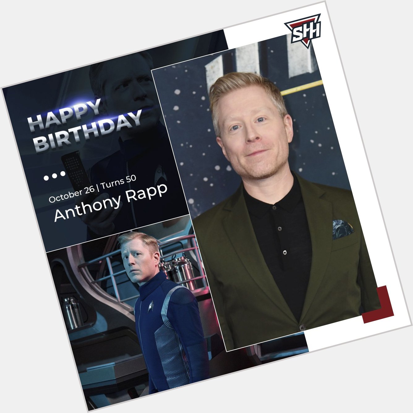 Happy Birthday to Star Trek: Discovery\s Anthony Rapp!   