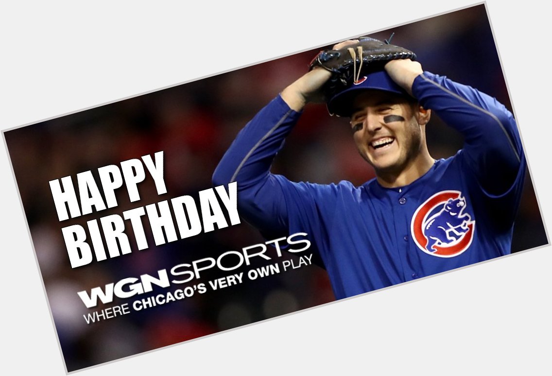 Happy Birthday to the Anthony Rizzo.  Fun fact: His little league team as a kid? The Cubs. 