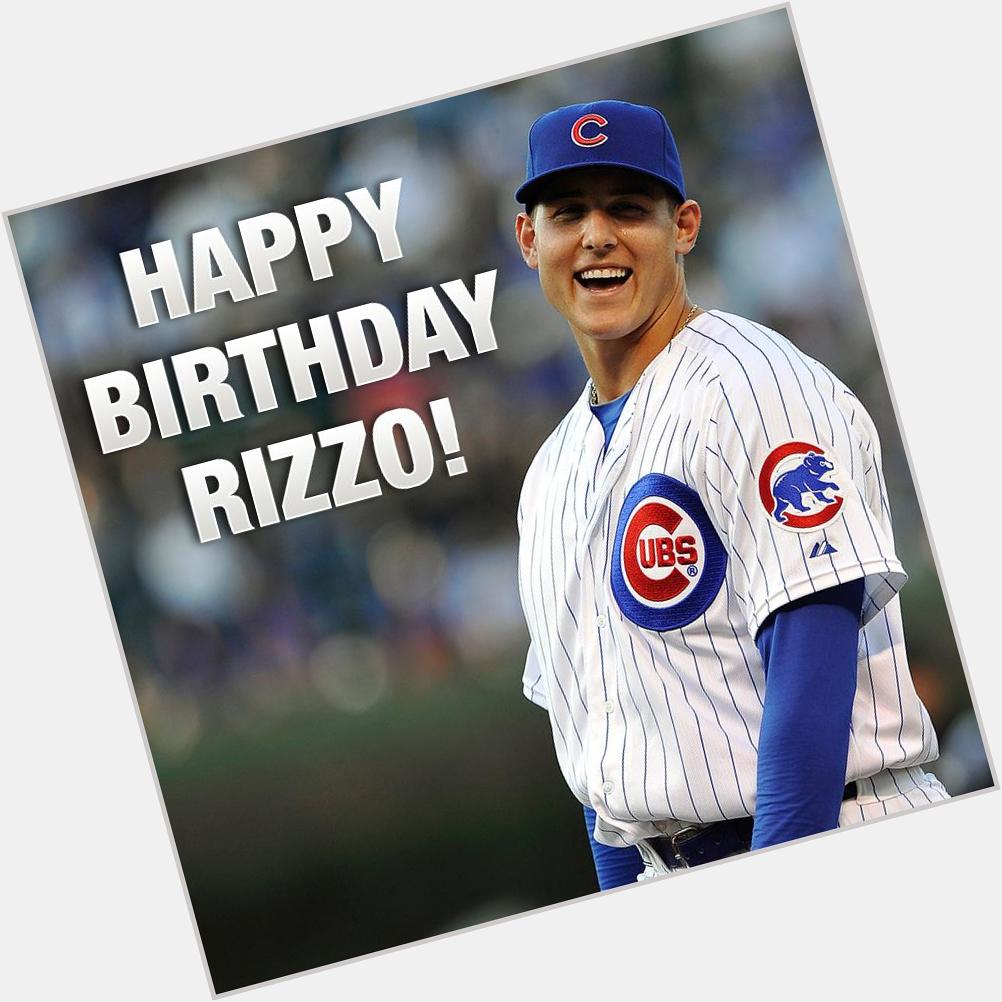 Wishing a Happy 29th Birthday to Anthony Rizzo! 