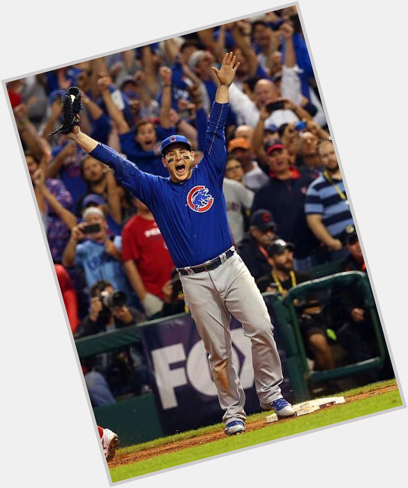 Happy birthday to Anthony Rizzo, who caught the final out that Cubs fans thought they would never see 