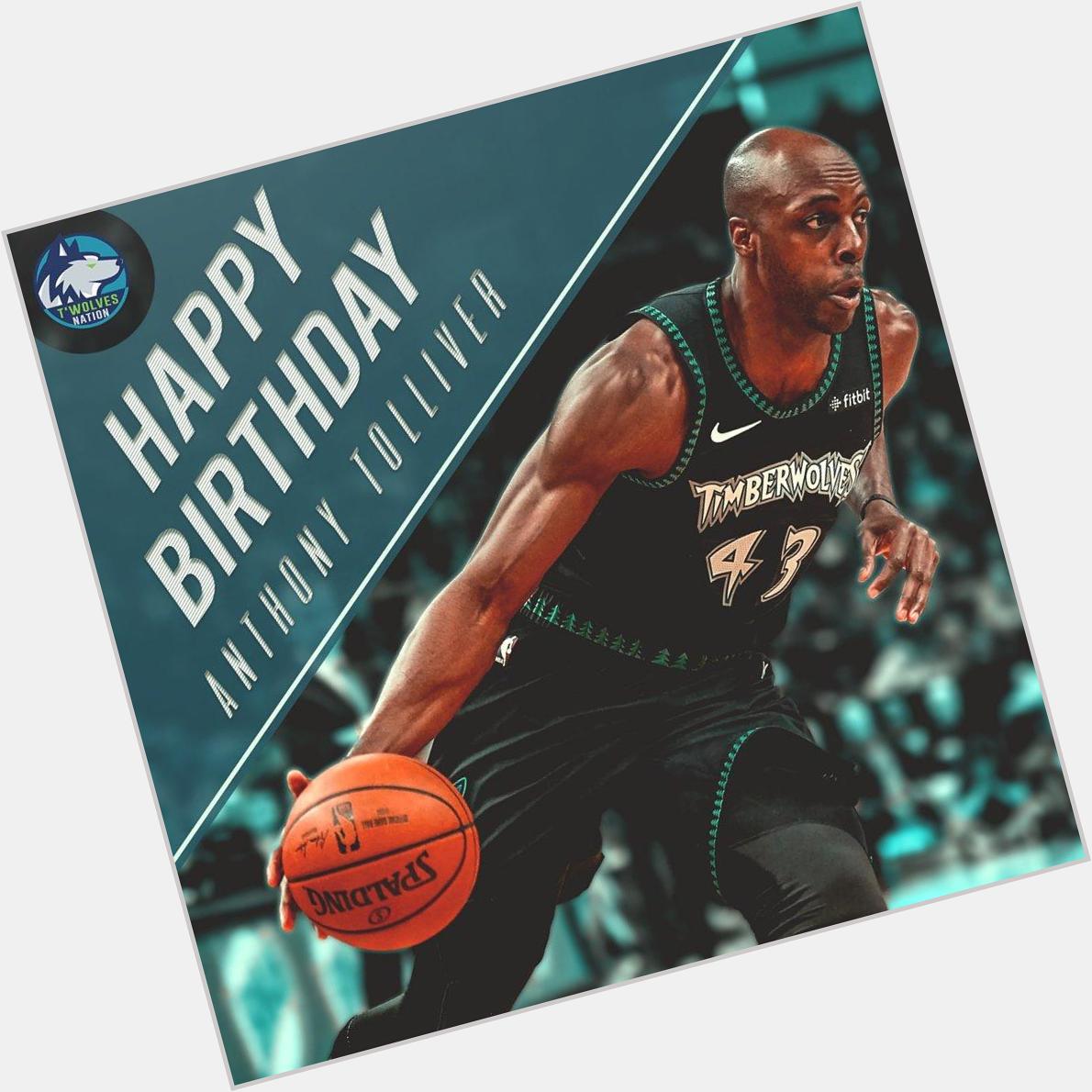 Join Timberwolves Nation in wishing Anthony Tolliver a happy 34th birthday!    