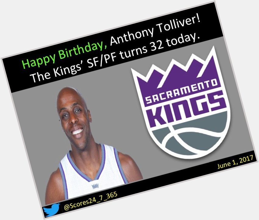  happy birthday Anthony Tolliver! 