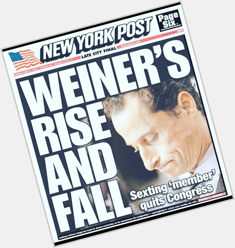 9/4/2020. 15th day of school. 165 to go. Happy Birthday Anthony Weiner 1964 