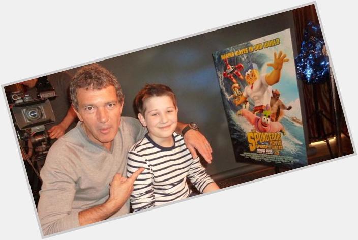 Happy Birthday to Antonio Banderas! Watch our young reporter Finley\s interview with the actor  