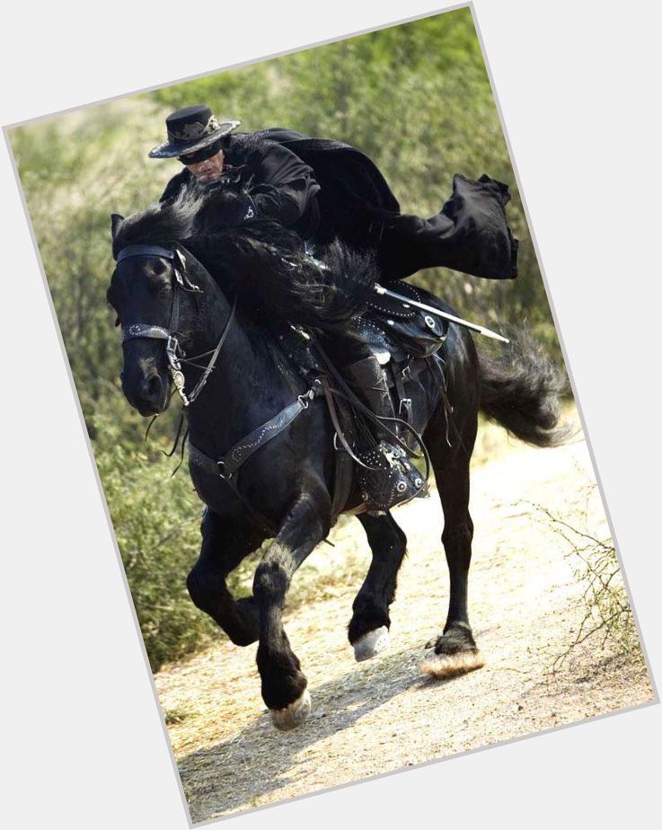 Happy birthday Antonio Banderas! He\s my favorite Zorro. 