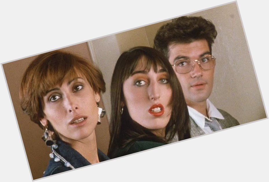Happy birthday to Antonio Banderas. An iconic shot from Almodóvar\s Women on the Verge of a Nervous Breakdown, 1988. 