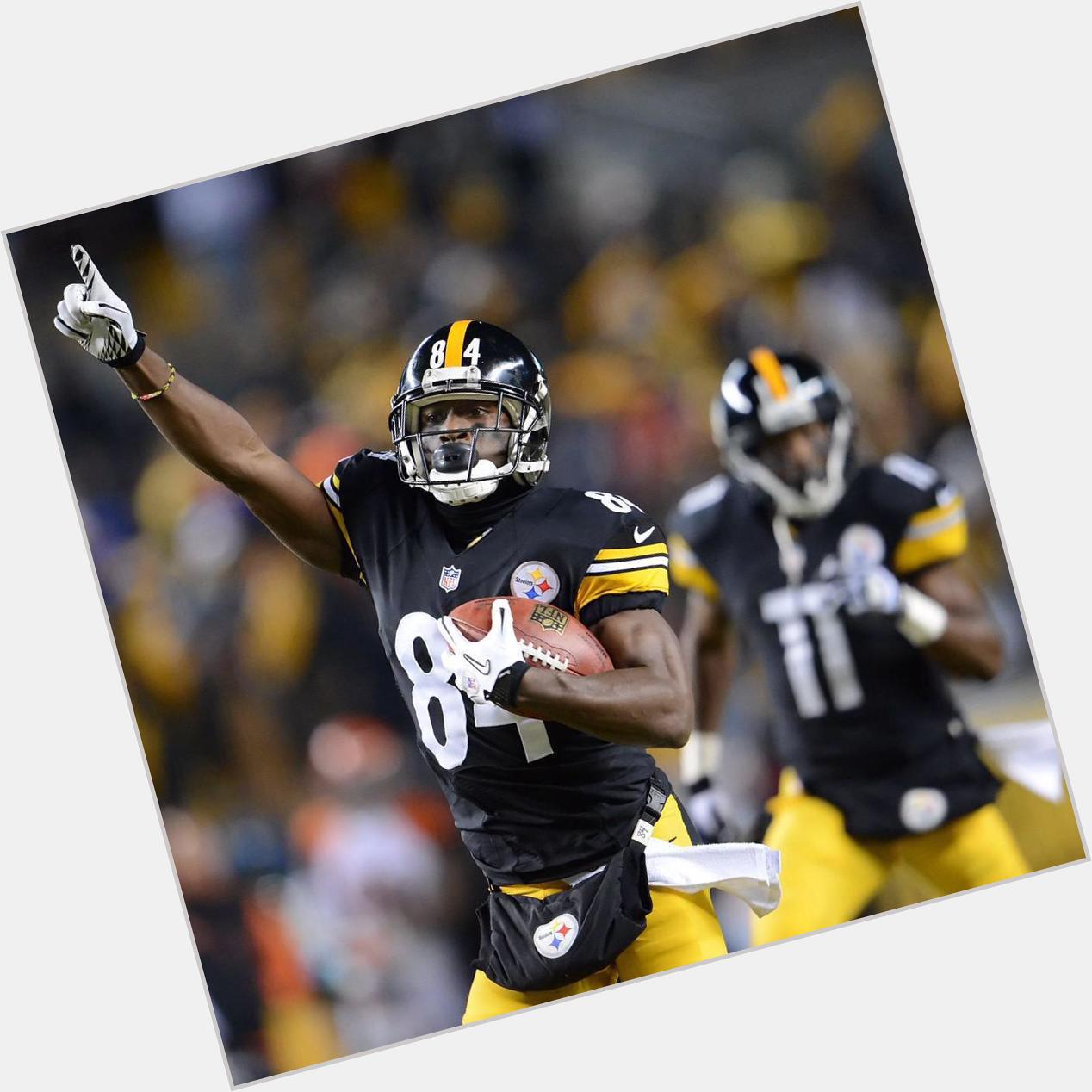   NFL_Stats: Happy 27th Birthday Antonio Brown

The only player to record at least 5 catches and 5 