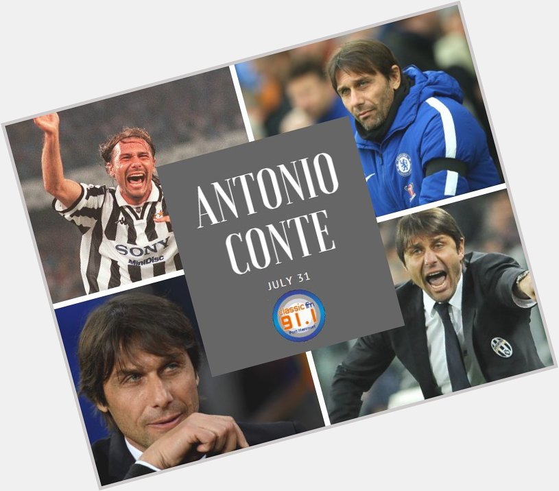 Happy birthday to  Italian professional football manager and former player, Antonio Conte 
