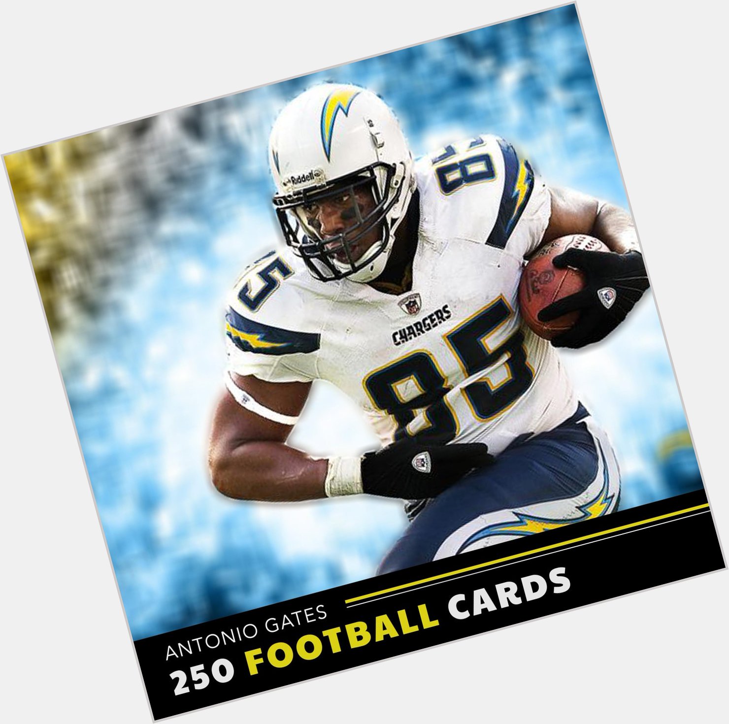 Happy Birthday to Get 250 Antonio Gates Football cards for only $99!  