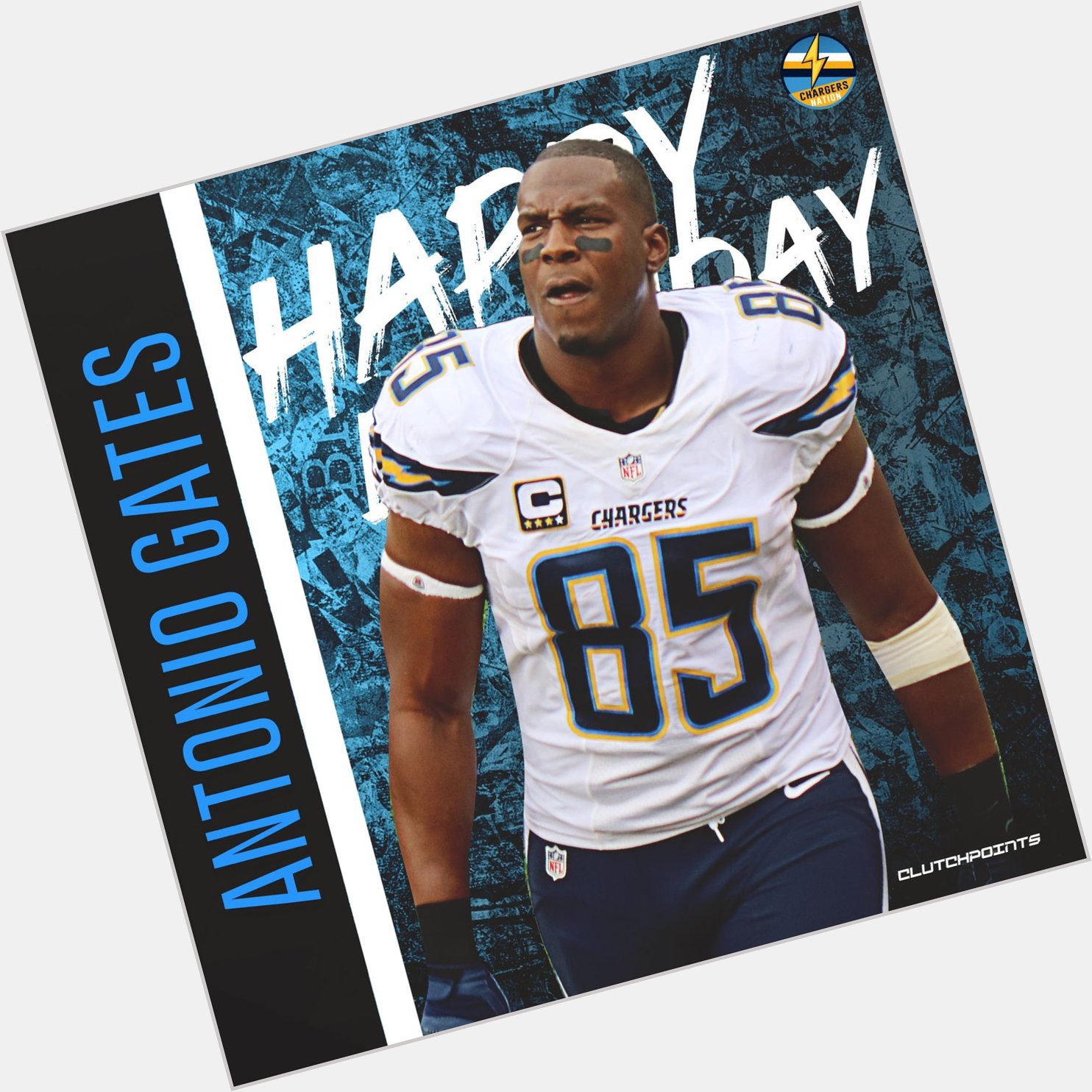 Let\s all wish 8x Pro Bowler and Chargers legend Antonio Gates a happy 41st birthday! 