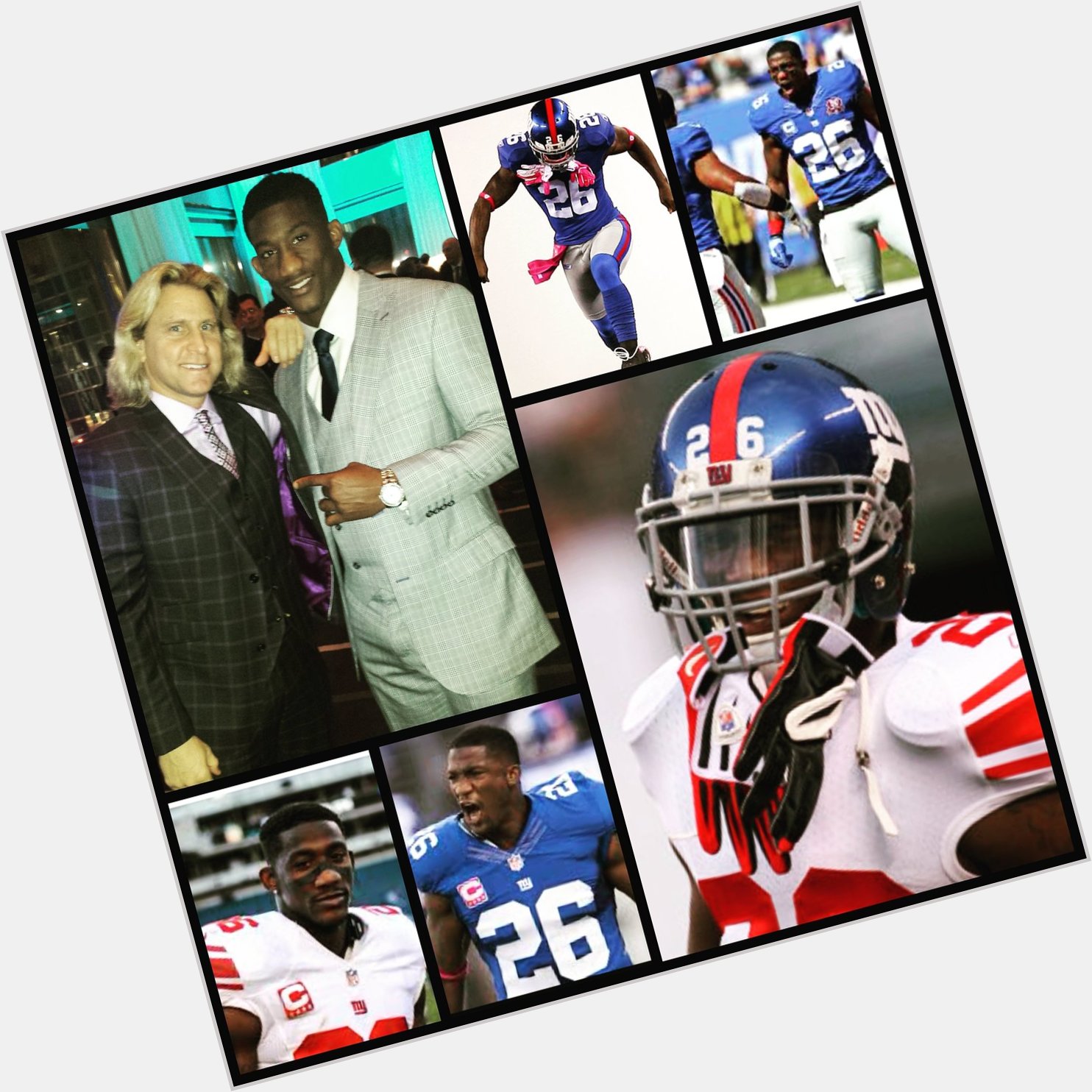 HAPPY BIRTHDAY to Antrel Rolle
Miss you round here Bossman   Enjoy the GIANT day 