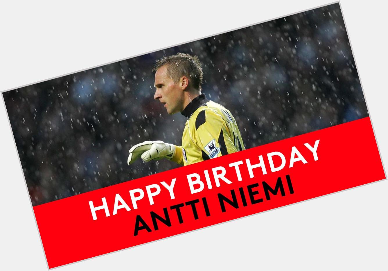 Today we\re wishing a happy 47th birthday to Antti Niemi  