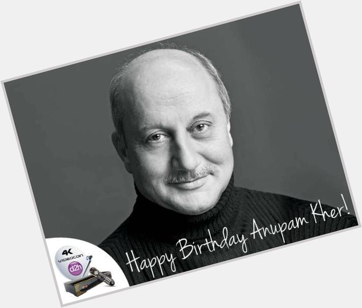 Happy Birthday Anupam Kher!
Join us in wishing the versatile actor a wonderful year ahead. 