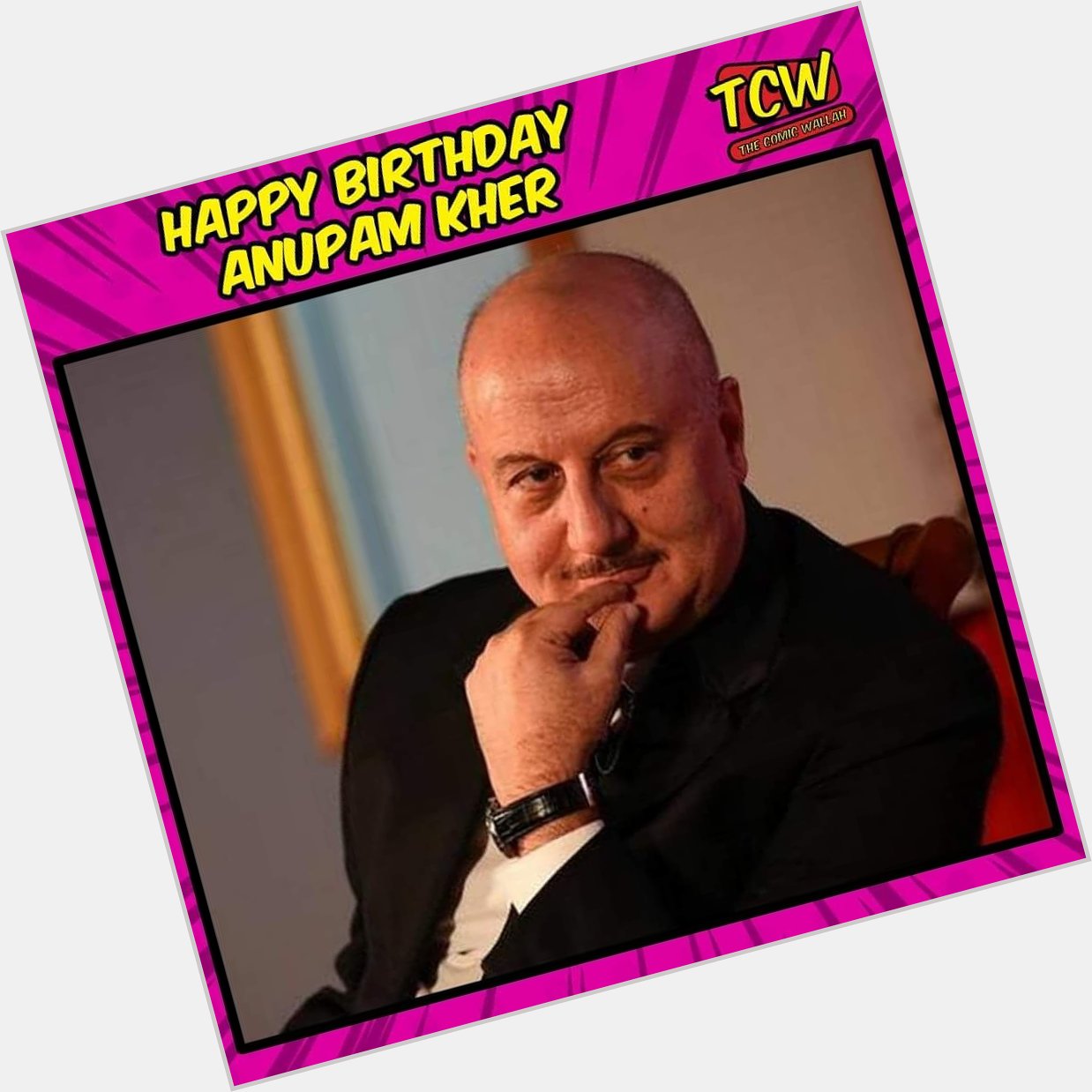 Wishing the legendary Bollywood actor Anupam Kher a very happy birthday. 