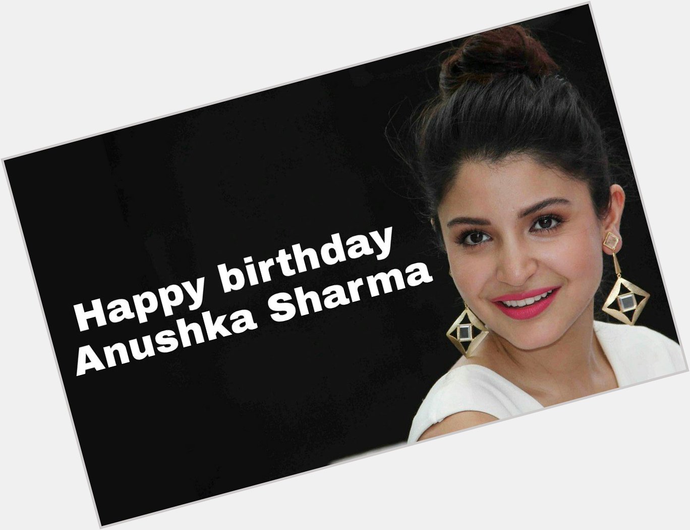 Here\s wishing the gorgeous Anushka Sharma, a very happy birthday! 