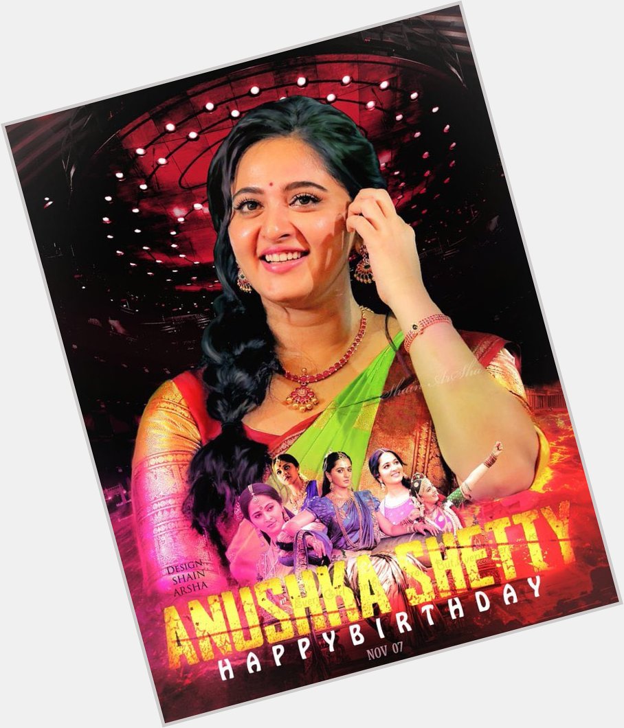 Happy birthday Anushka Shetty        