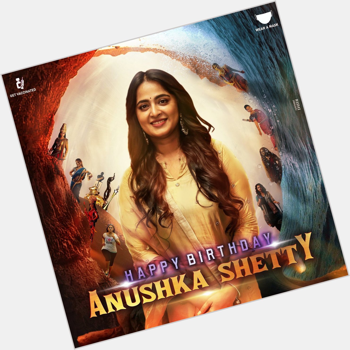 Wishing the Evergreen Queen of South Cinema Anushka Shetty a very happy birthday in advance 
