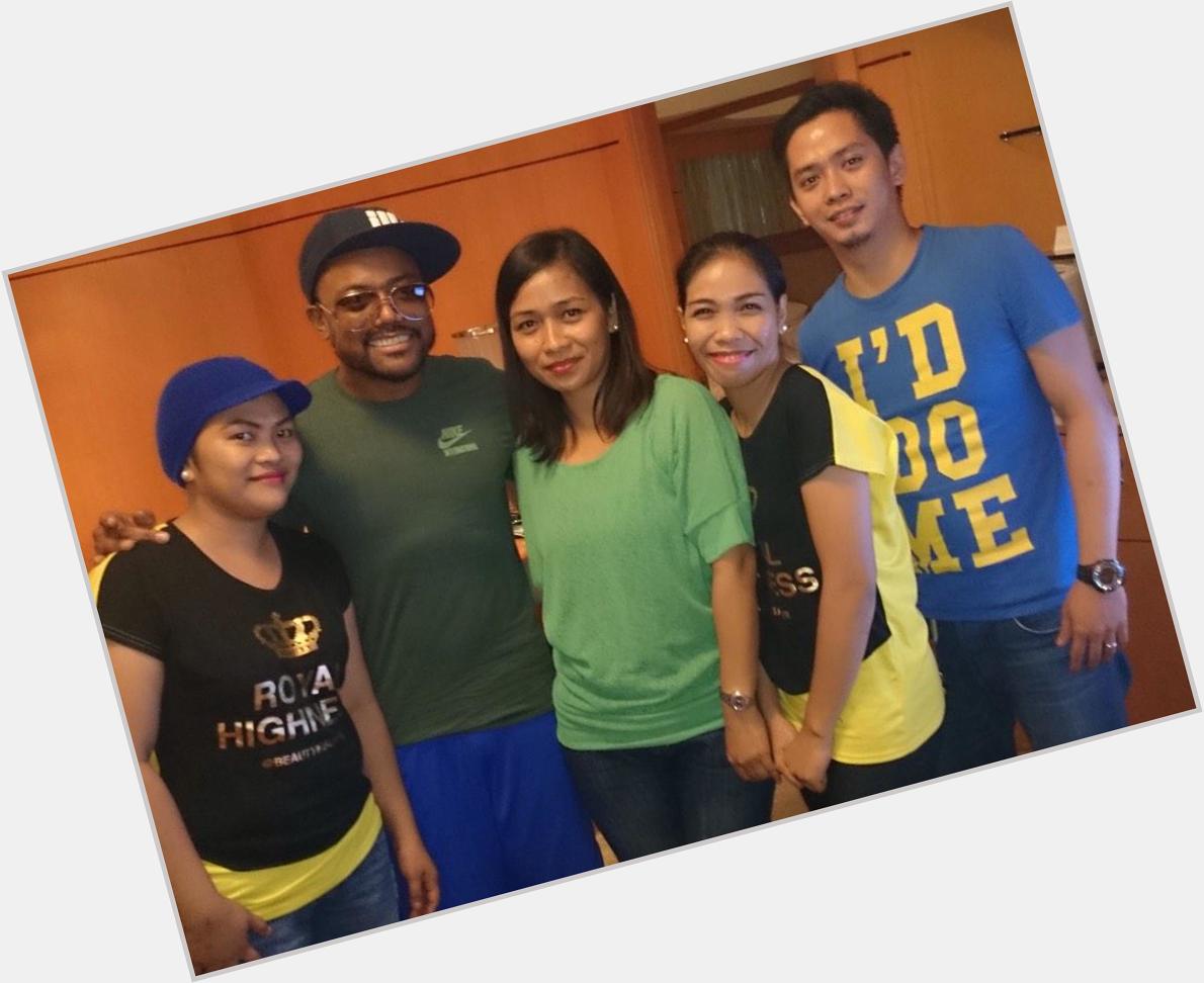 Even guys get pampered too! Heres apl.de.ap with the Beauty and Butter team. Happy Birthday, :) 