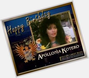 Happy birthday Apollonia Kotero  