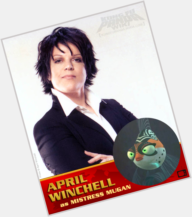 Happy birthday to April Winchell, voice of Mistress Mugan in Legends of Awesomeness! 