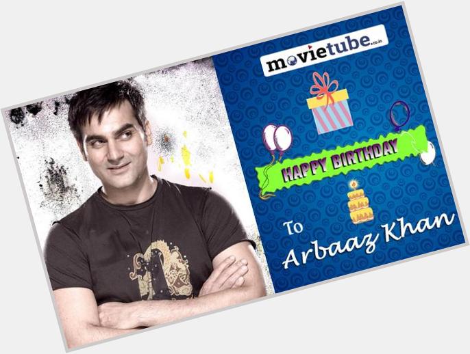 Happy Birthday to bollywood famous celebrity cum producer cum actor .... Arbaaz khan 