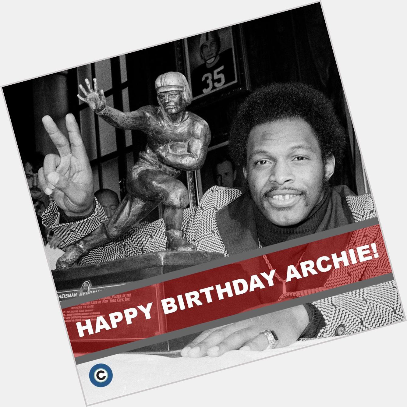 Wish the ONLY two-time Heisman Trophy winner and Ohio State legend Archie Griffin a happy 65th birthday! 
Photo: AP 