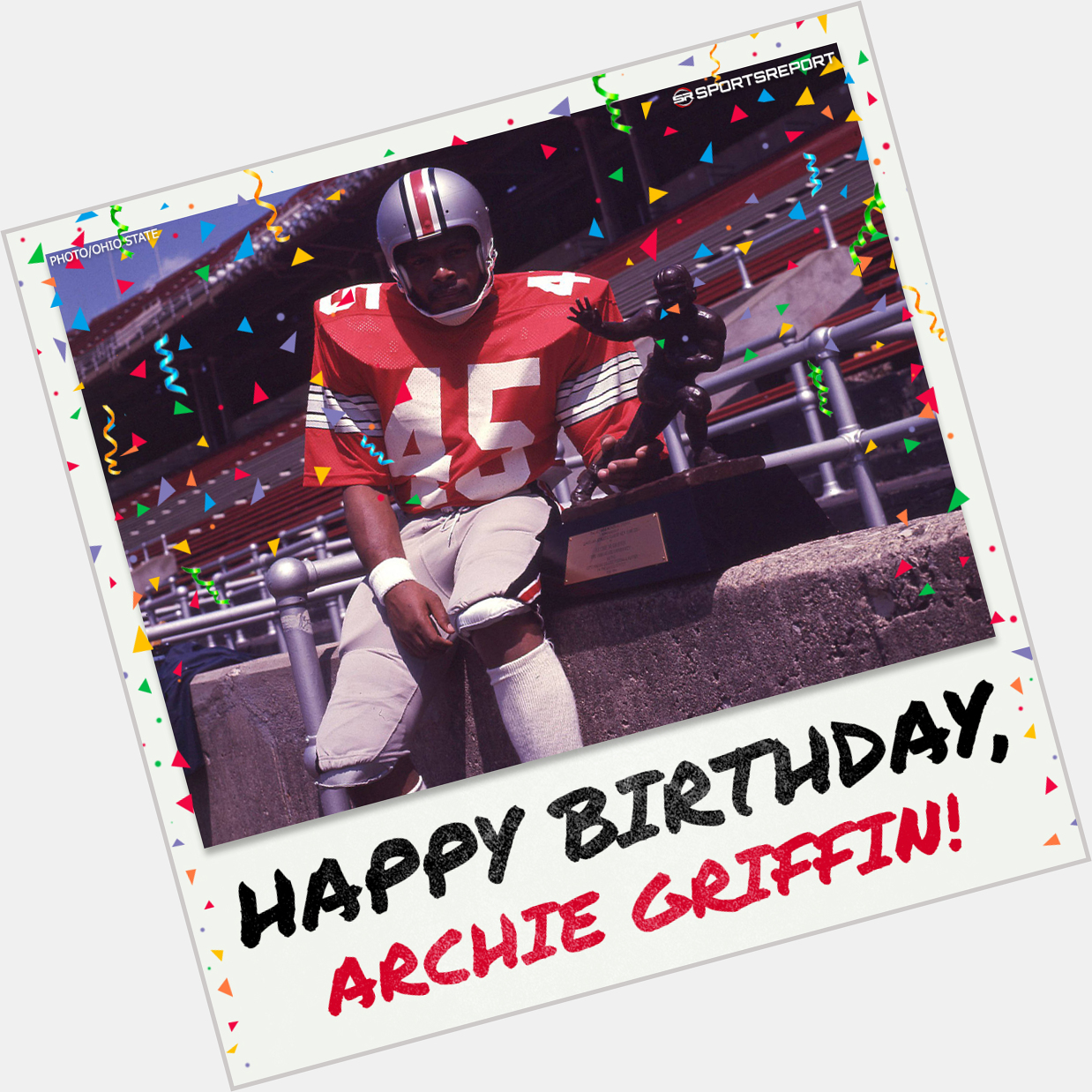 Happy Birthday to  Legend, Archie Griffin! 