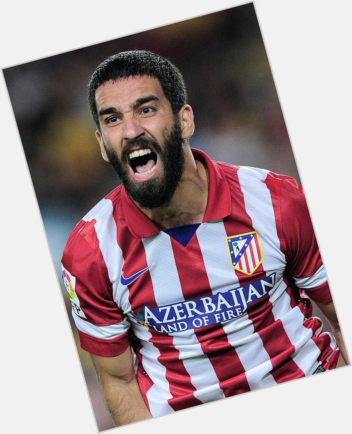 \" Happy birthday to Arda Turan. The bearded Atlético Madrid midfielder turns 28 today. 