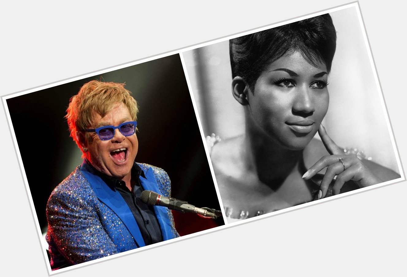 Happy Birthday Elton John & Aretha Franklin.

Elton probably throws a better party but who\s music would you rather? 