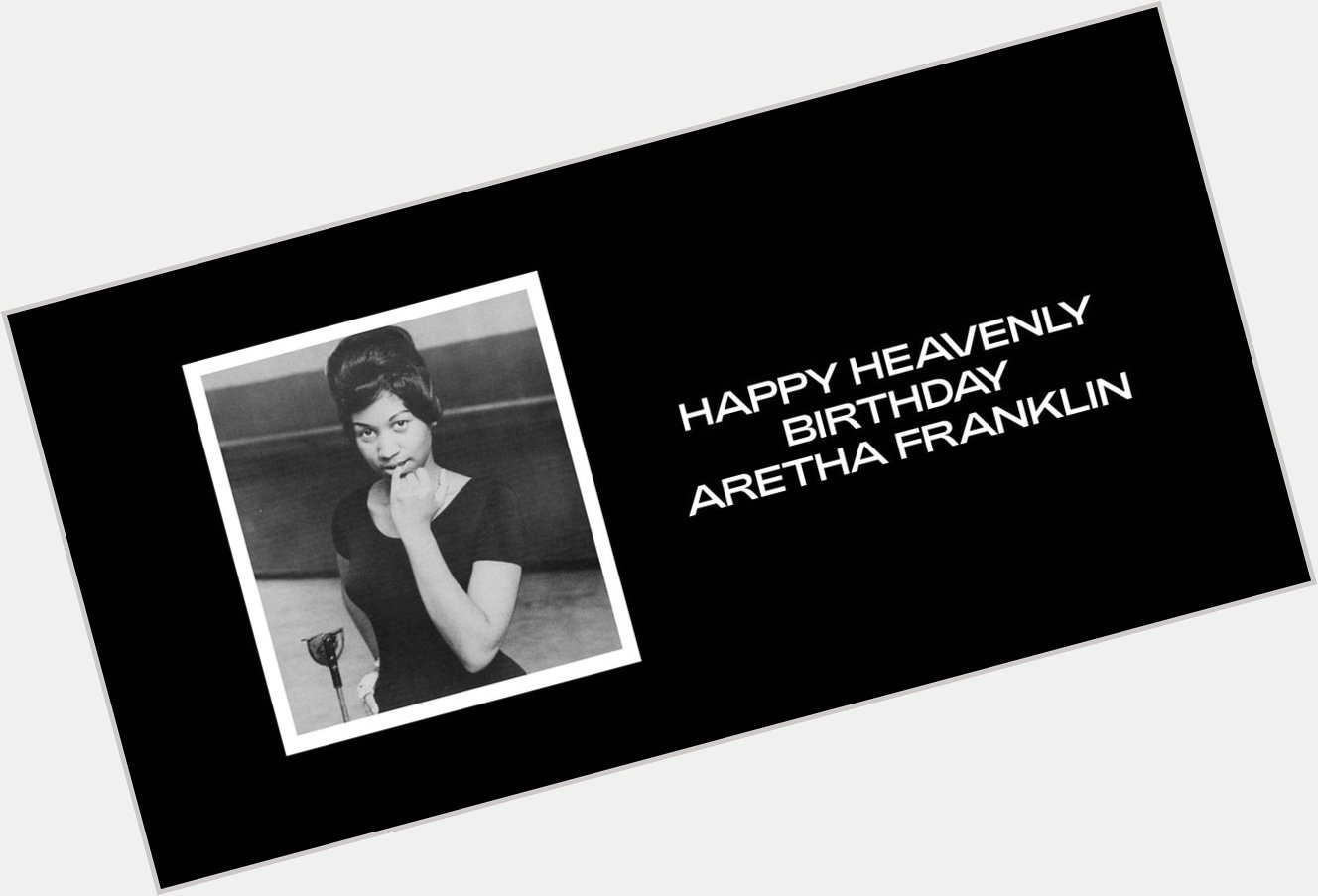  Happy Heavenly Birthday Aretha Franklin  