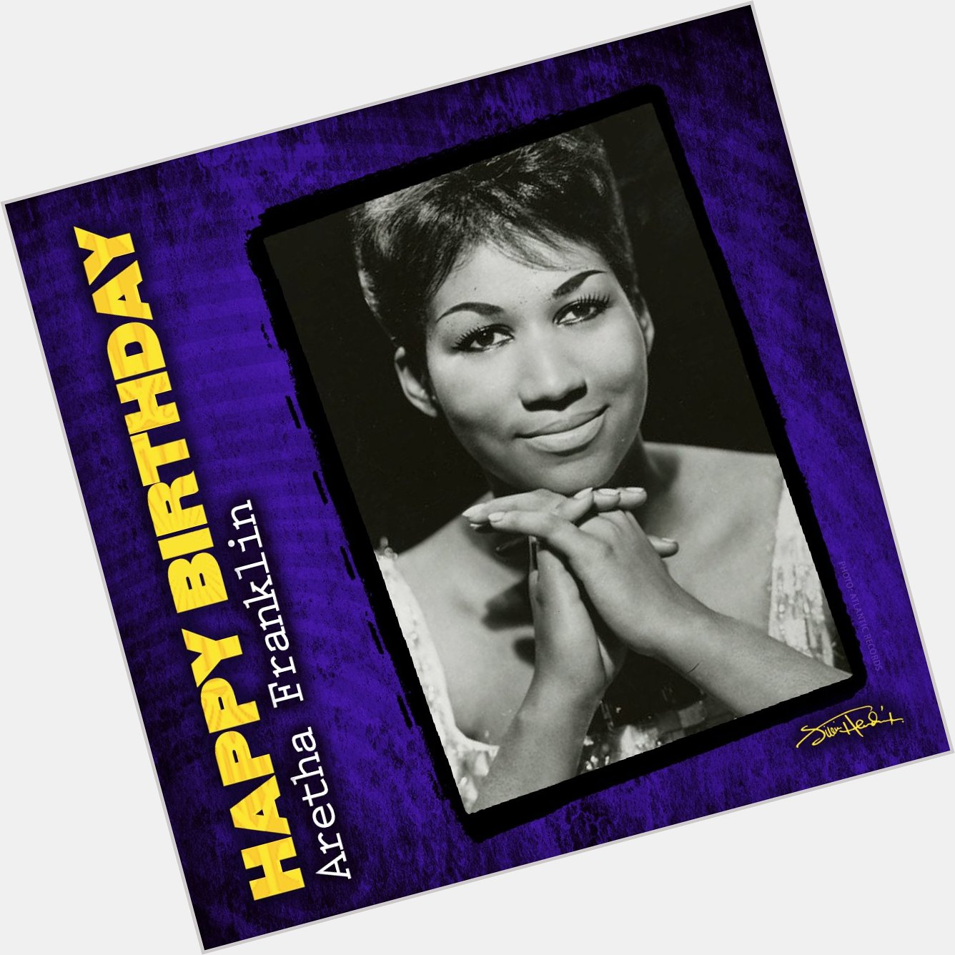 Happy Birthday to the \"Queen Of Soul\" Aretha Franklin
March 25, 1942 - August 16, 2018 
