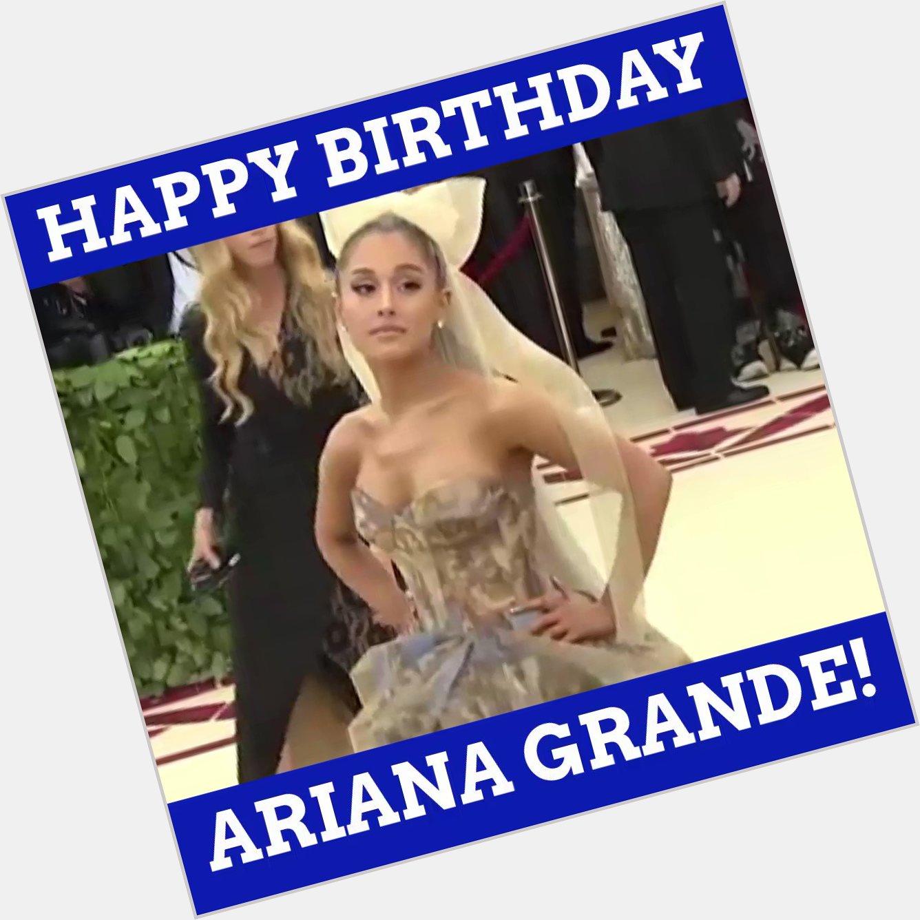 Happy birthday, Ariana Grande! She\s saying to 25 and hello to 26!  