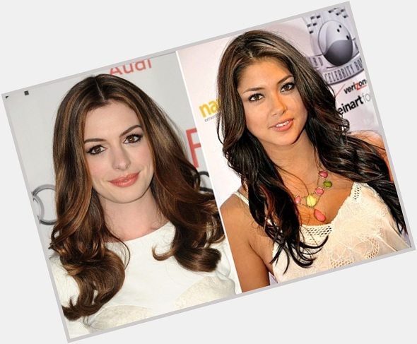   HAPPY BIRTHDAY !  Anne Hathaway  and  Arianny Celeste 