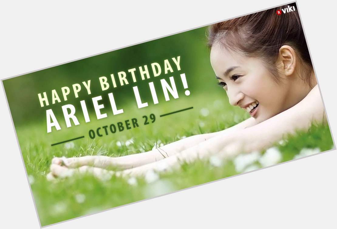 Happy Birthday to Ariel Lin! See her alongside Chen Bo Lin in \In Time With You\  