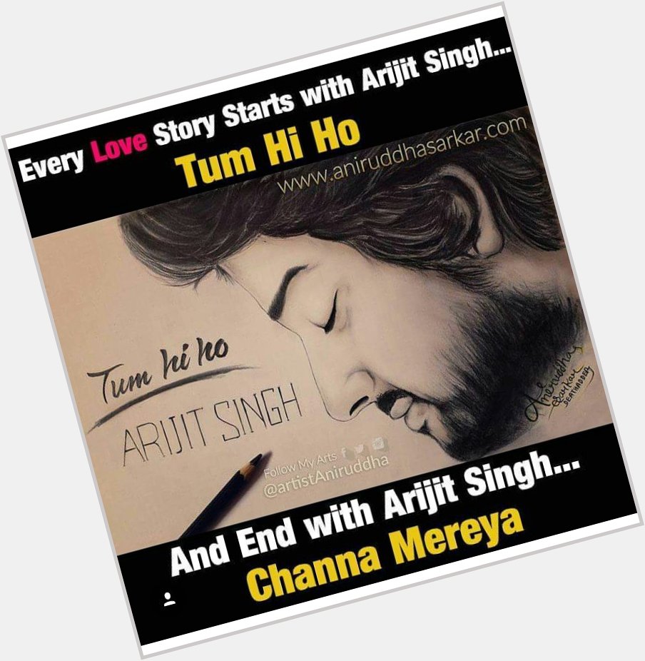 Happy birthday Arijit Singh .........
My god bless you ......    