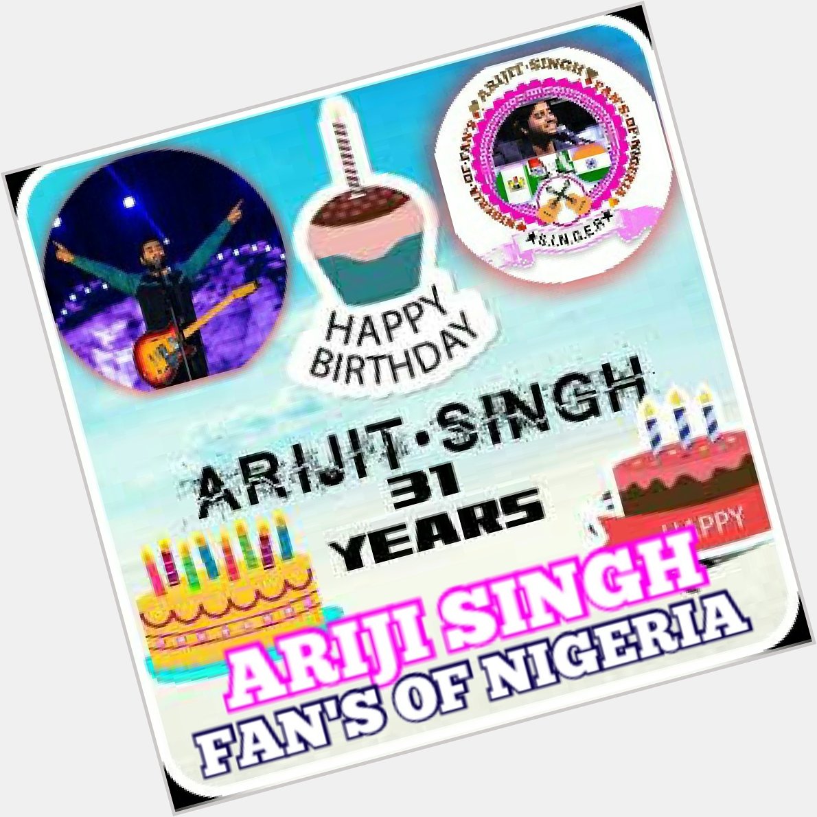 Happy Birthday To You Arijit Singh Wish A long Life In Advance

From
ARIJIT SINGH FANS OF NIGERIA FC 