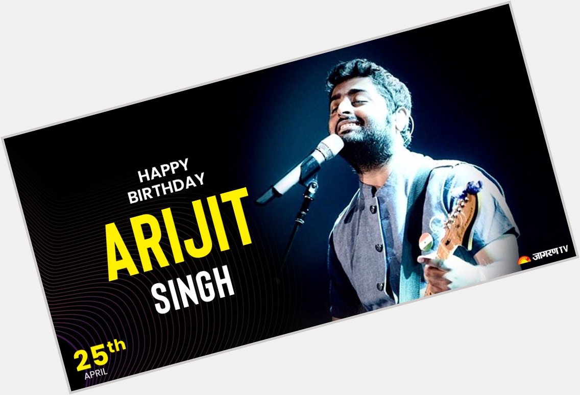 Wishing the soulful singer, Arijit Singh, a very Happy Birthday!  