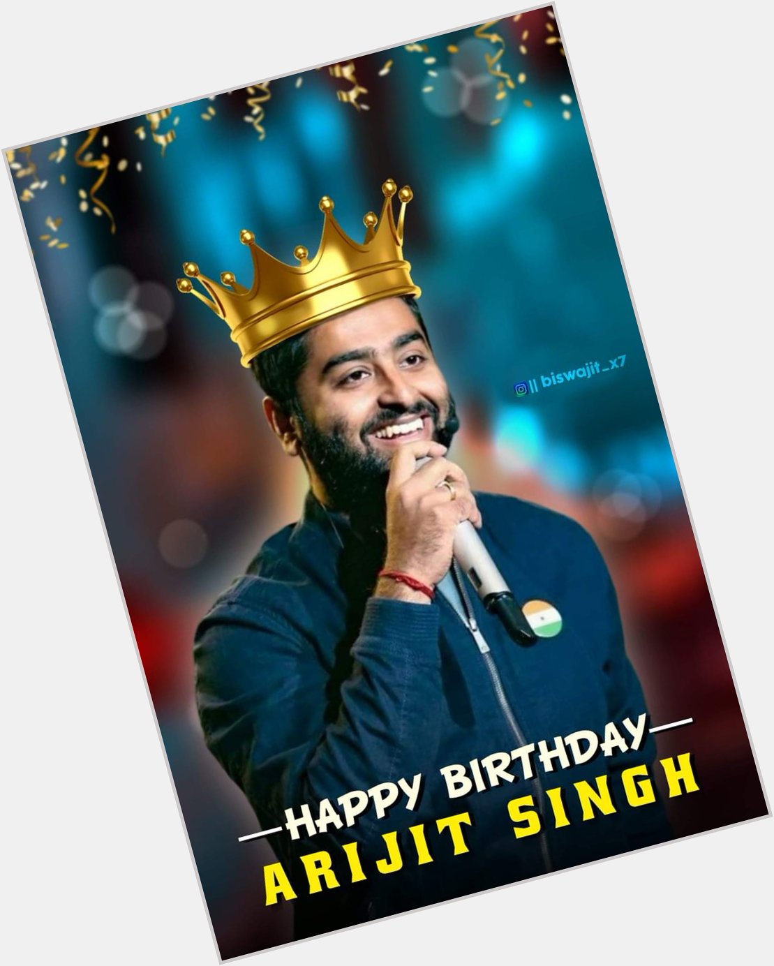 Happy birthday Arijit Singh.      