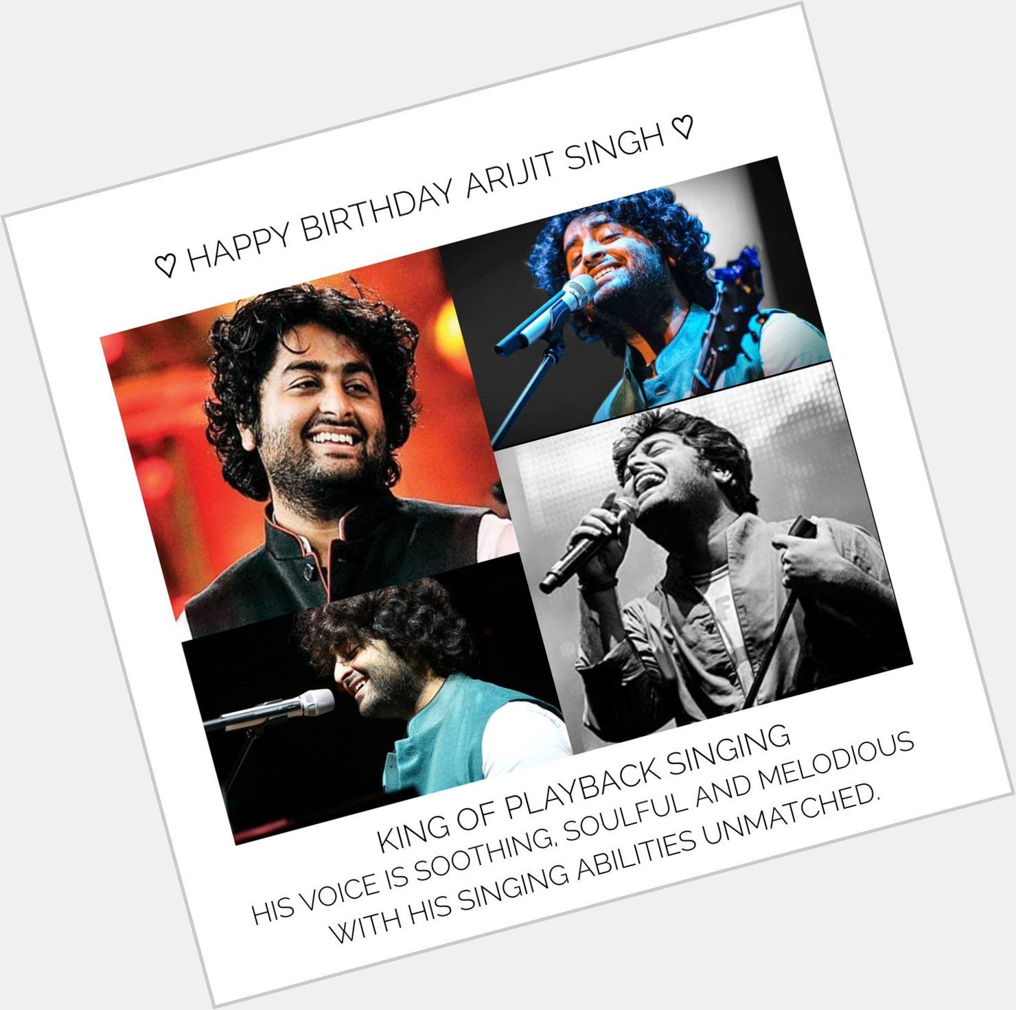 Happy Birthday Arijit Singh   