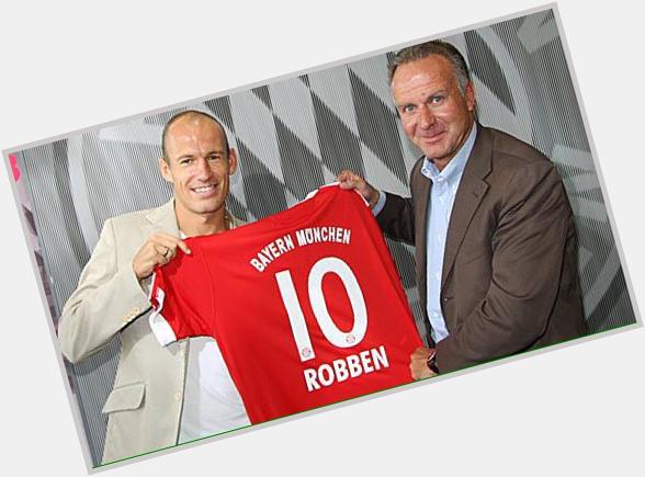 Happy bday arjen robben    ... 4 years and a half and counting 