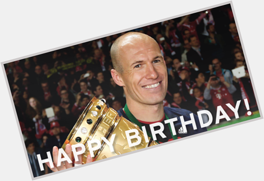 Happy 31st Birthday to one of the greatest wingers of the game, Arjen Robben. 