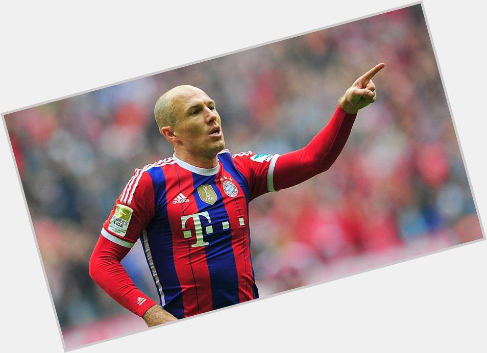 Happy birthday Arjen Robben.
Wish he have a great day with family and friends. 