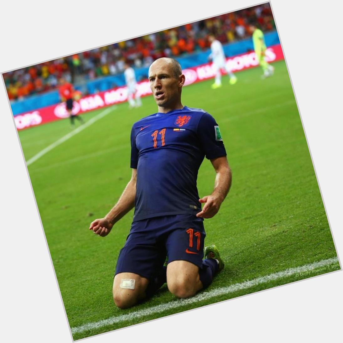 Arjen Robben Happy Birthday       