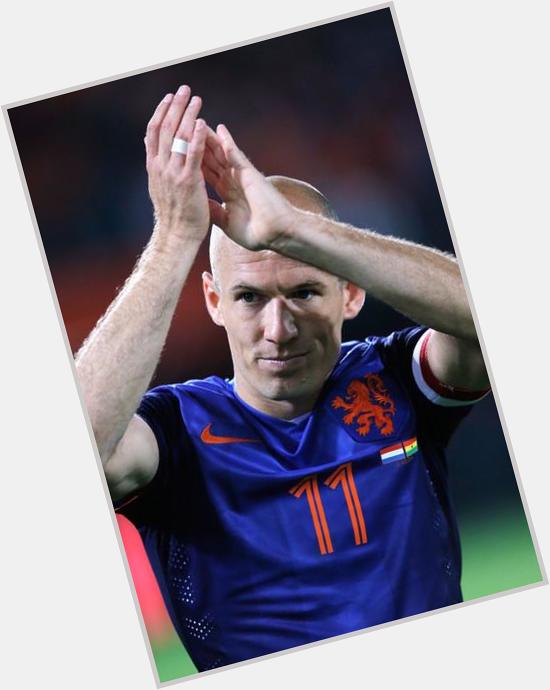 Happy 31st birthday Arjen Robben.
