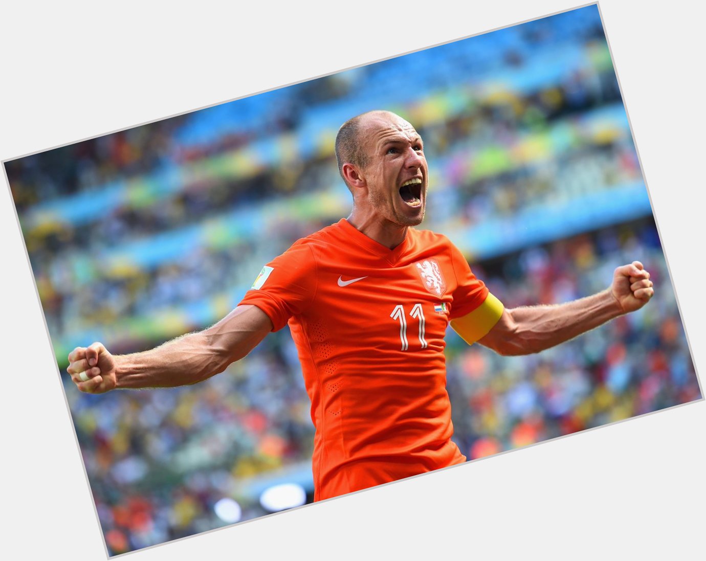 Happy 33rd birthday, Dutch hero Arjen Robben!   