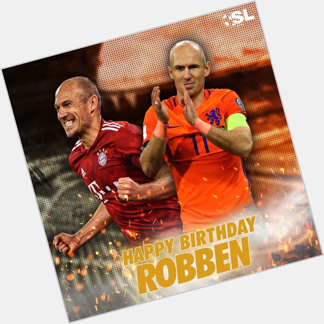  | Happy Birthday to Dutch legend, Arjen Robben! 