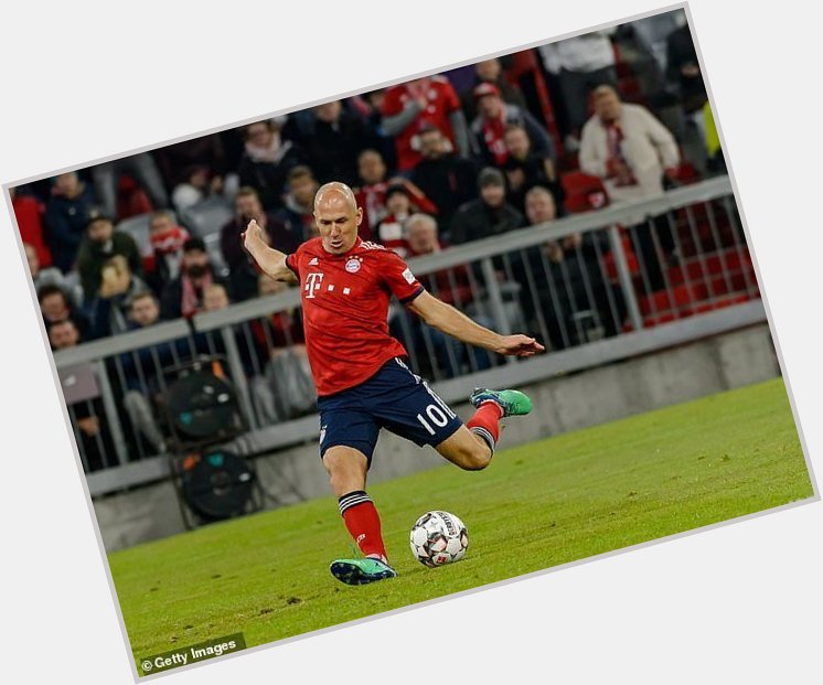 Fans pay tribute to Arjen Robben s trademark skill as they wish Bayern star a happy birthday  