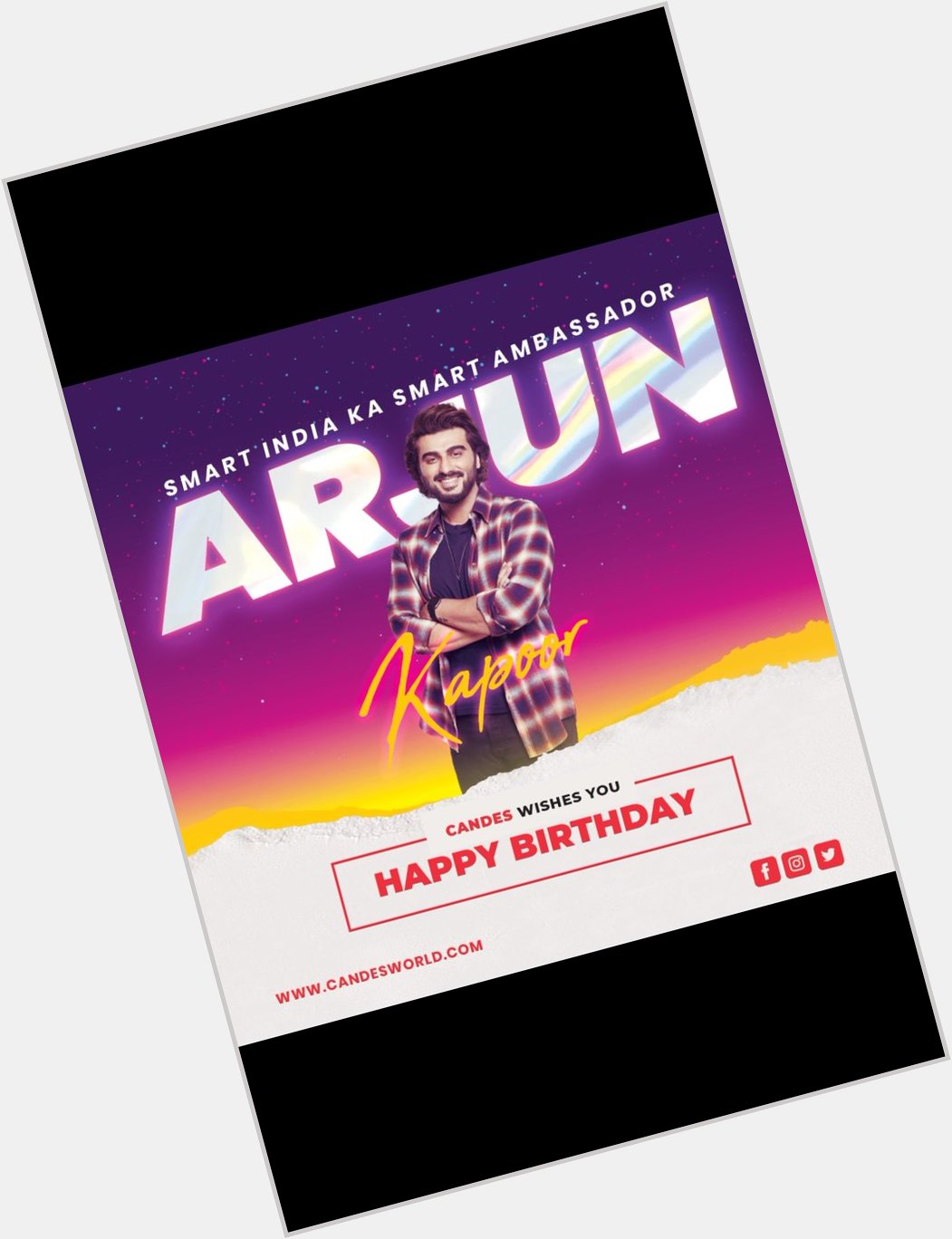 Happy Birthday Arjun Kapoor... 