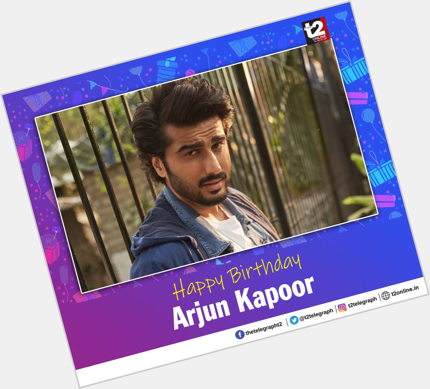 T2 wishes the fun and fab Arjun Kapoor a very happy birthday 