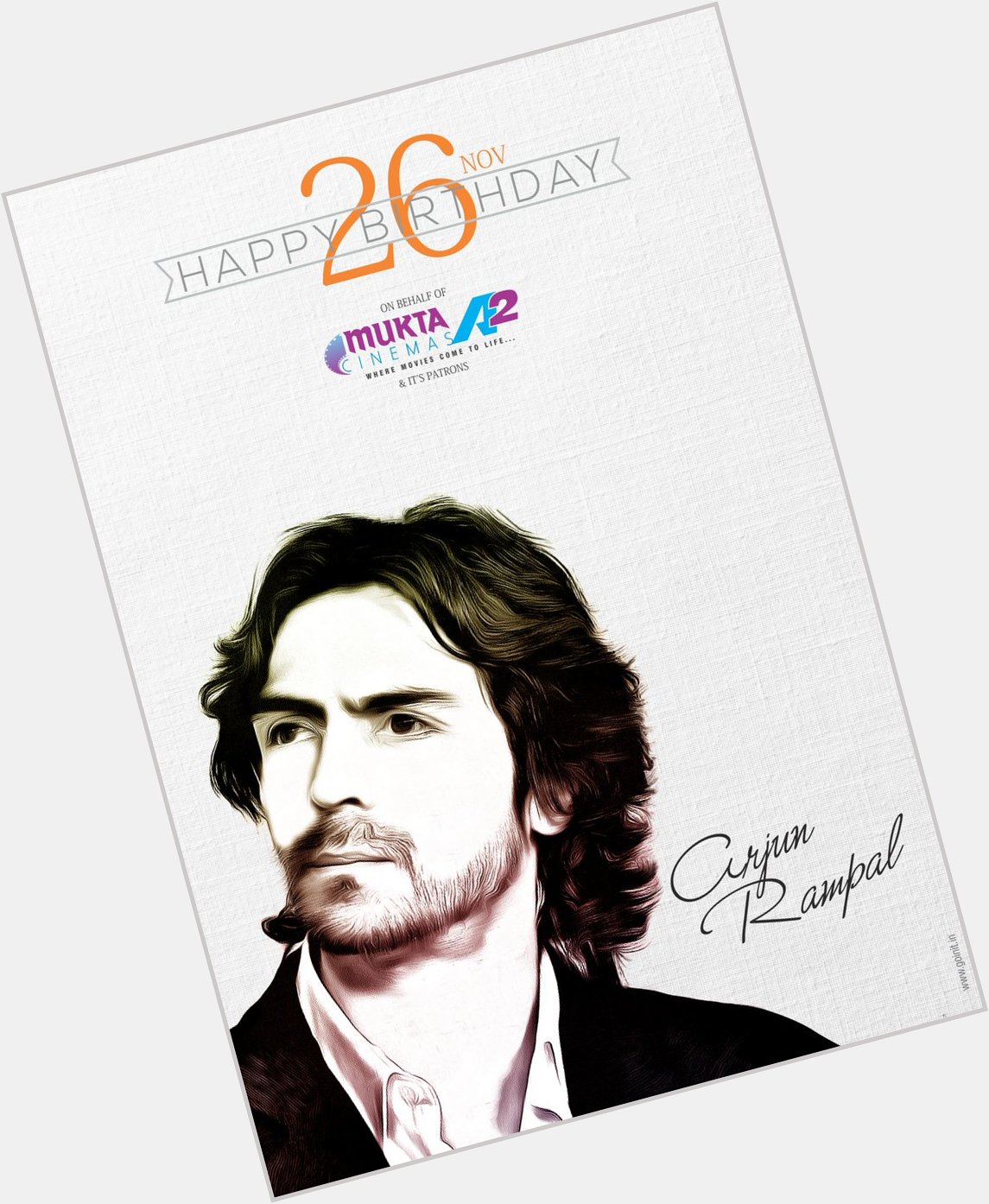 Mukta A2 Cinemas would like to wish a joyous Happy Birthday.

Which is your favorite Arjun Rampal movie? 